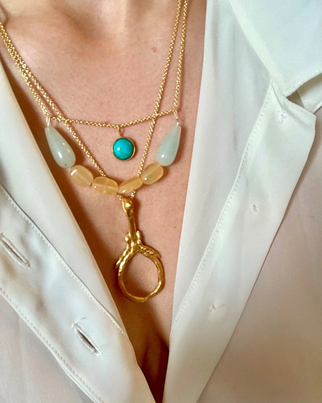 Summer Turquoise Necklace